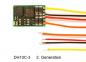 Preview: D&H DH10C (2. Generation), Mini-Lokdecoder, 1.5 A, SX1, SX2, DCC, MM, DC-analog, 6 Ausgänge, SUSI